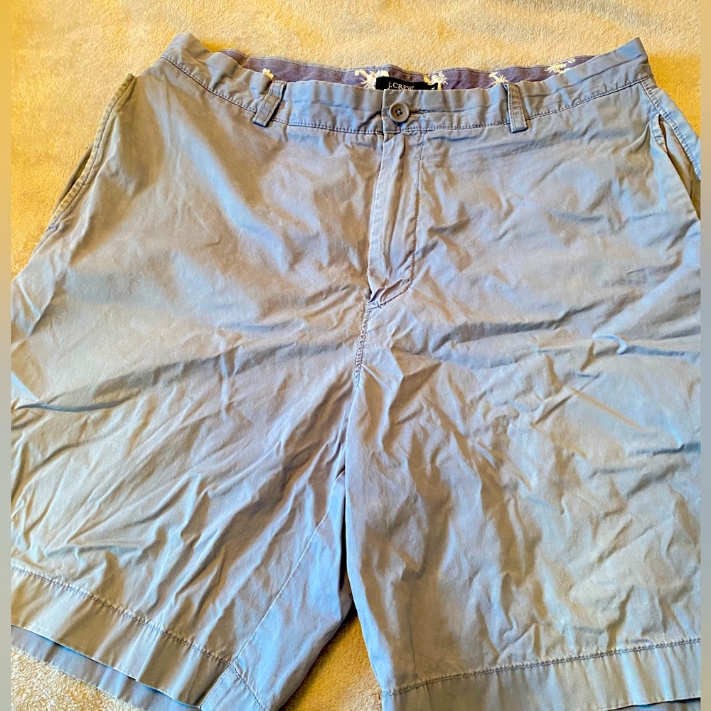 Jcrew men’s shorts 36 light blue